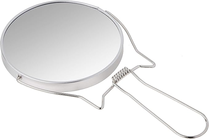 Mini Round Makeup Mirror – Portable Desktop High-Definition Vanity Mirror – Compact Travel Mirror – 5.5 Inch